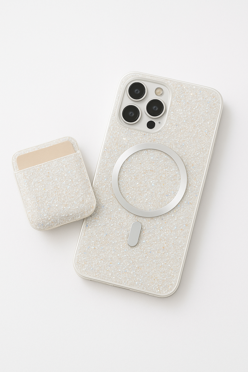 Crystal-Mag | With Detachable Card Holder