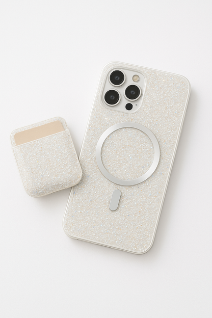 Crystal-Mag | With Detachable Card Holder