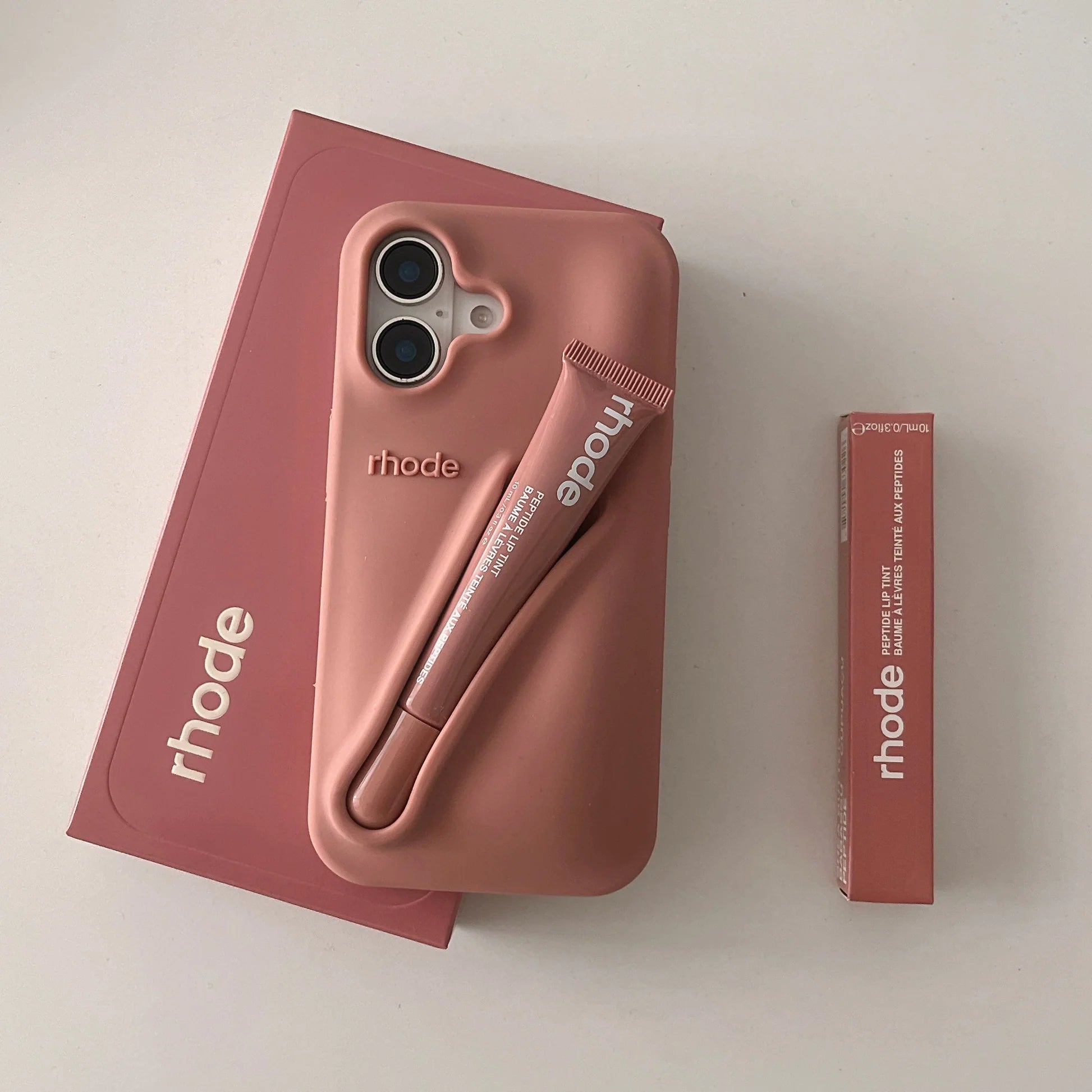 Lip Gloss Silicon Case for iPhone