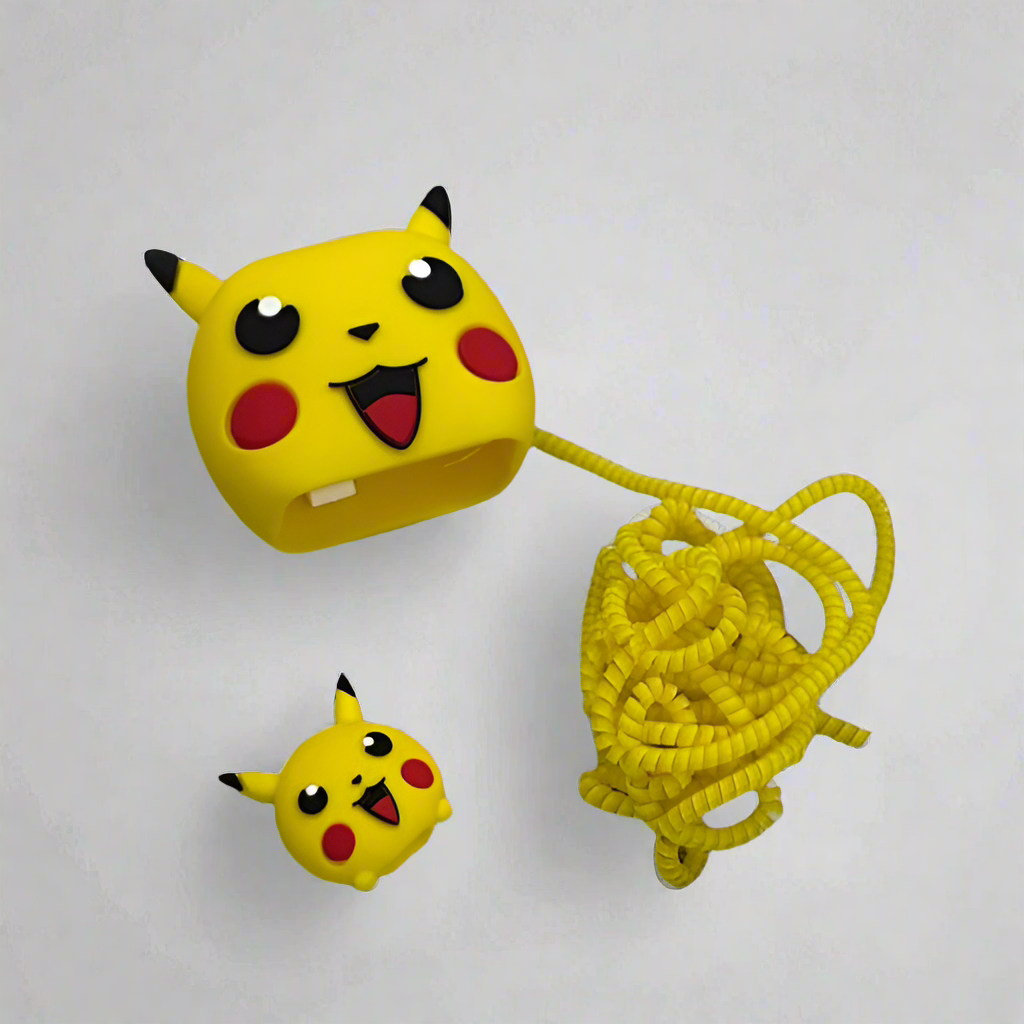 Pikachu - Charger Cover & Cable Protector | iPhone Charger