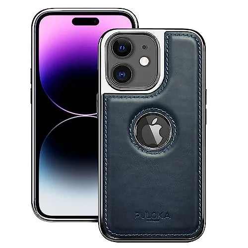 Classic Leather Electroplated iPhone Back Cover