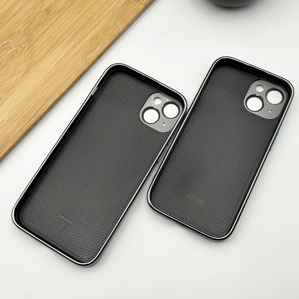 Autofocus Titanium Back Glass Case | iPhone 15 & 16 series