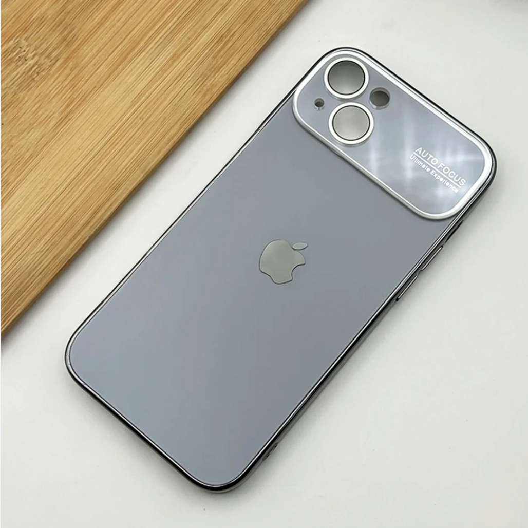Autofocus Titanium Back Glass Case | iPhone 15 & 16 series