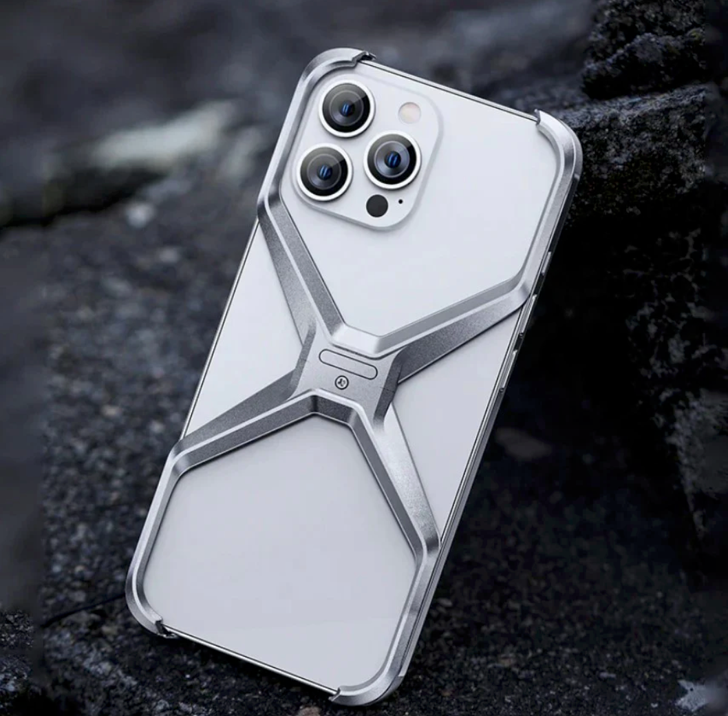 Ultra-Slim X-Shaped Metal Cover