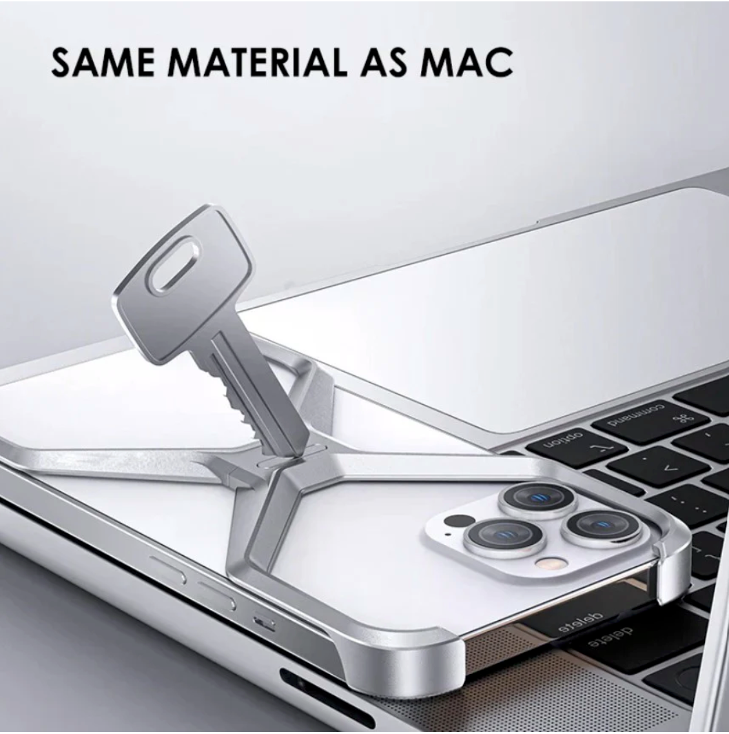 Ultra-Slim X-Shaped Metal Cover
