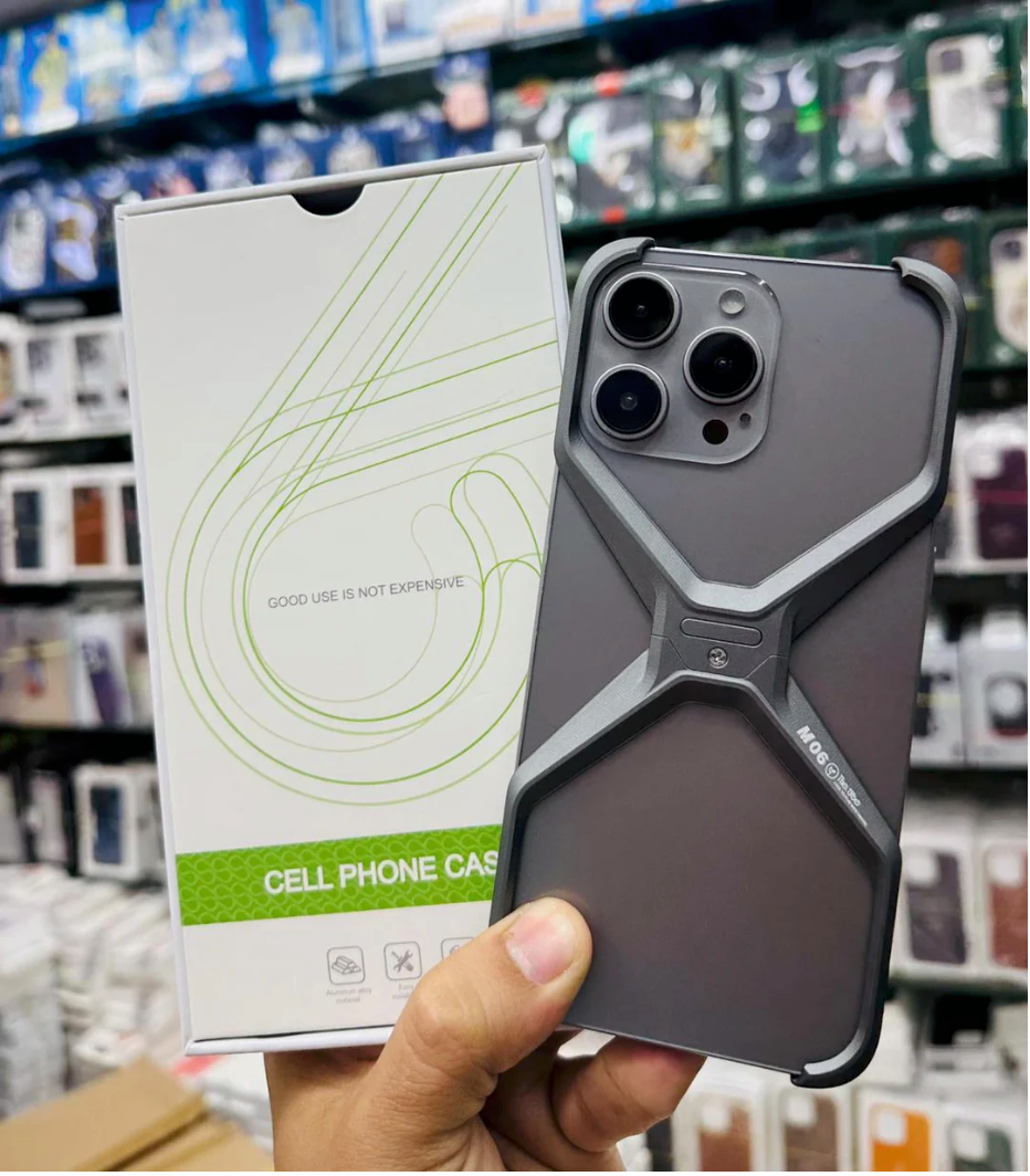 Ultra-Slim X-Shaped Metal Cover