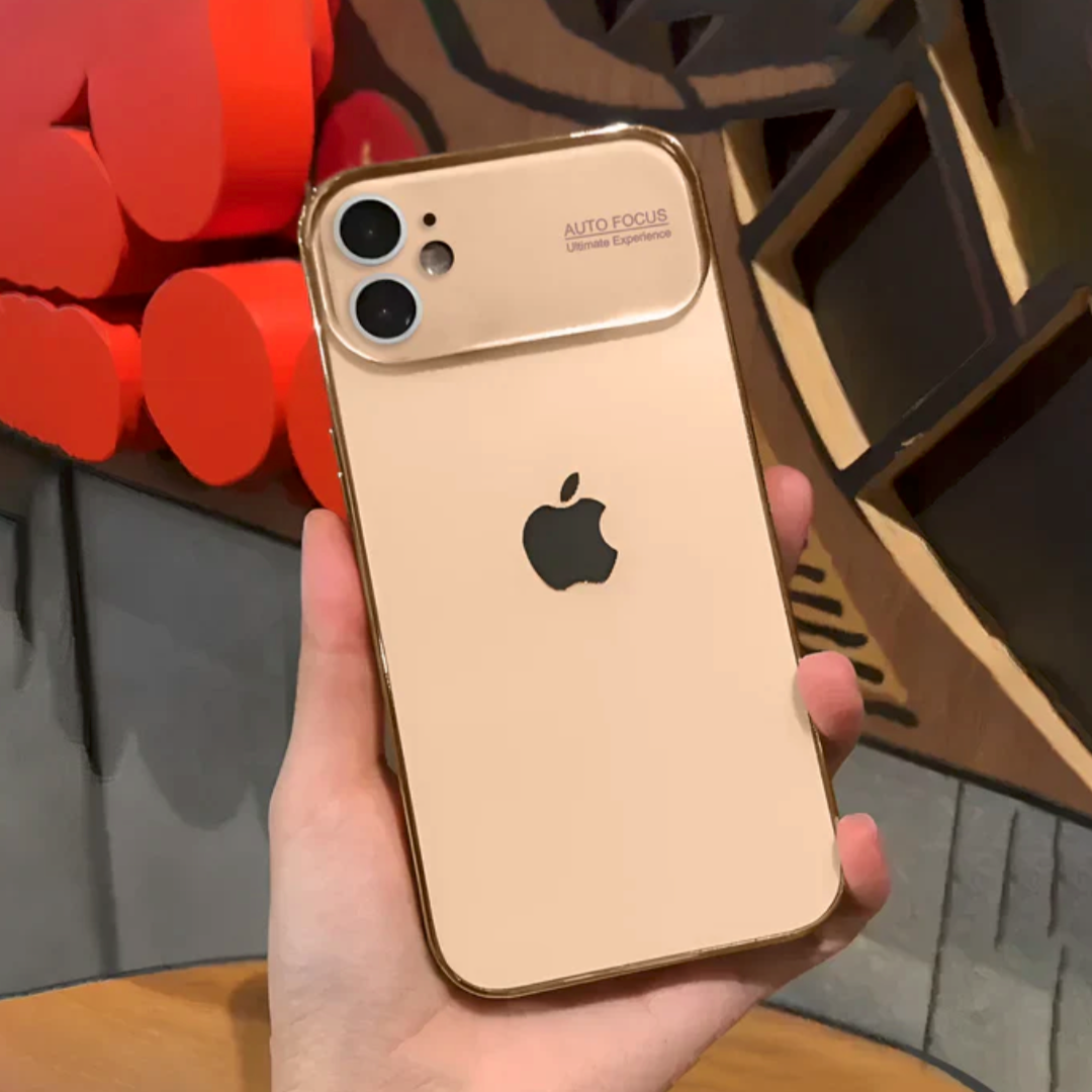 Autofocus Premium Backplane Glass iPhone Case