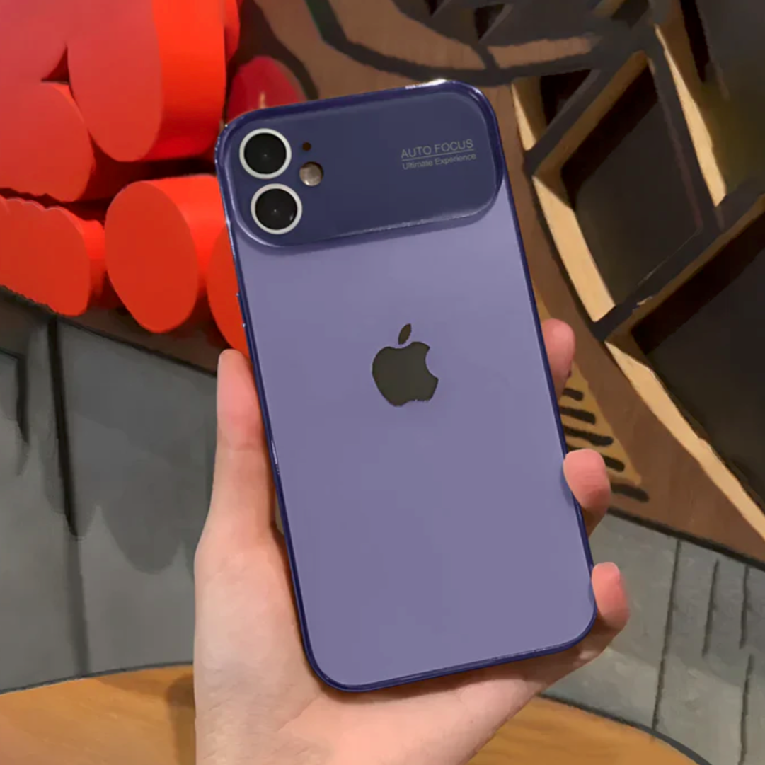 Autofocus Premium Backplane Glass iPhone Case