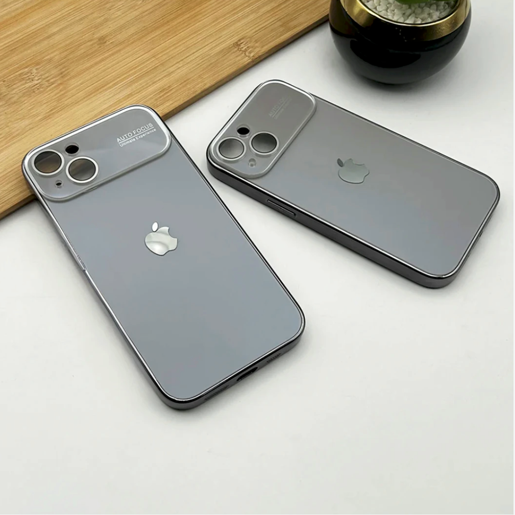 Autofocus Titanium Back Glass Case | iPhone 15 & 16 series