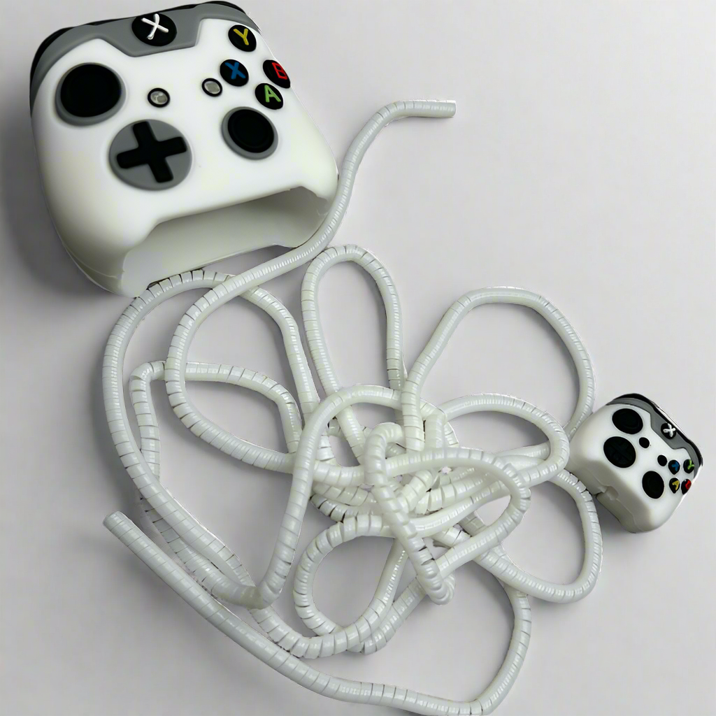 XBox Joystick - Charger Cover & Cable Protector | iPhone Charger