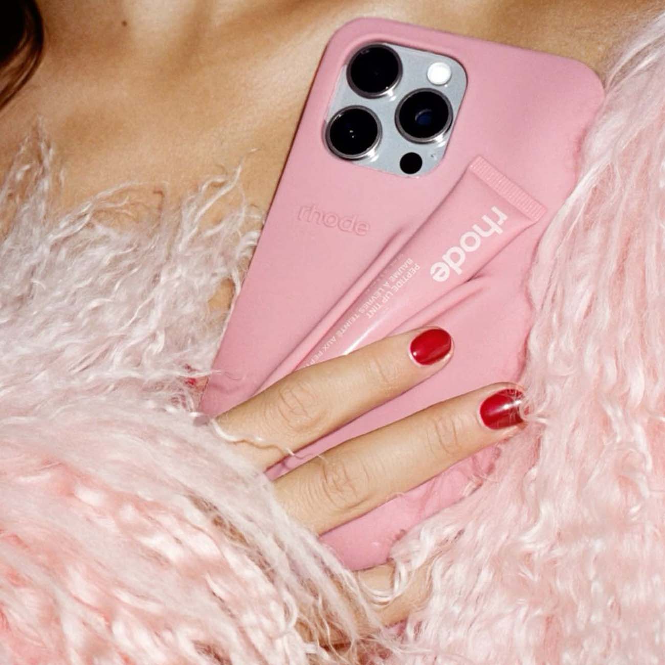 Lip Gloss Silicon Case for iPhone
