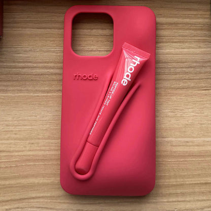 Lip Gloss Silicon Case for iPhone