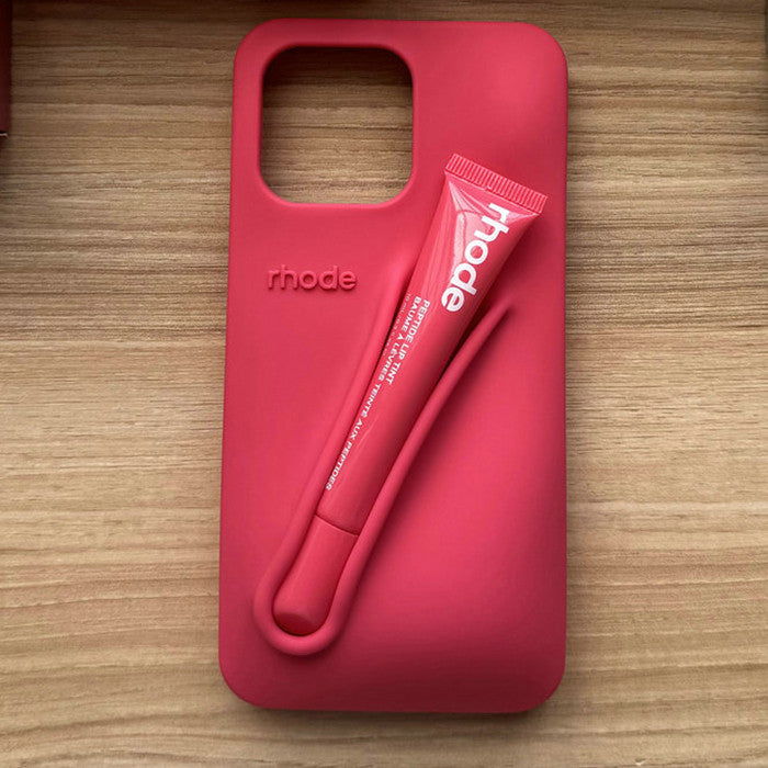 Lip Gloss Silicon Case for iPhone
